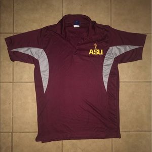 Oldvarsity Brand ASU Short Sleeve Mens Polo Size M
